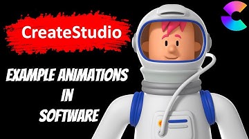 CreateStudio Example Animations in Software