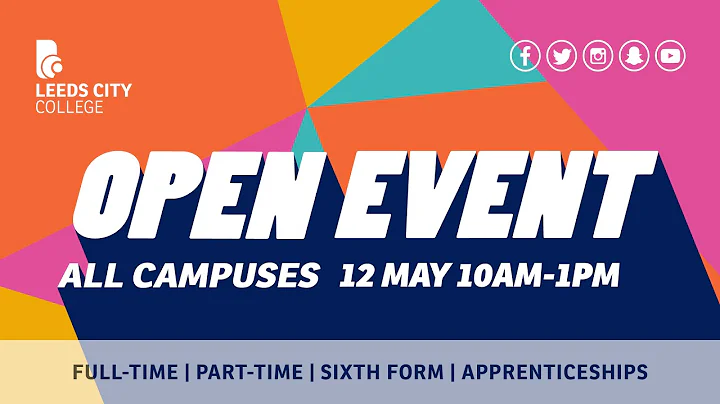 Open Event 12 May