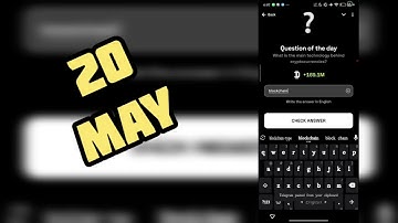 Dropee Question Of The Day Code 19 May  | Today Dropee Question Of The Day Answer | AGP