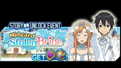 Sword Art Online Memory Defrag - Midgard Stolen Bride event full story