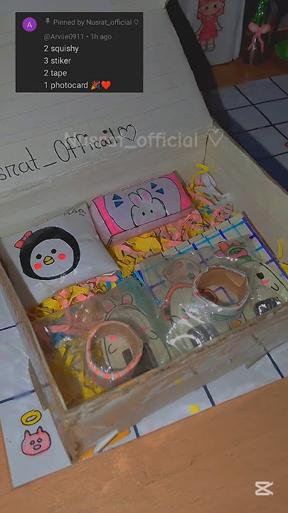Packing order fake | #sticker#short#diy #paper squishy#kawaii#trending