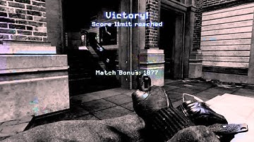 Sick Cross the Map Throwing Knife Killcam in Underground - MW3