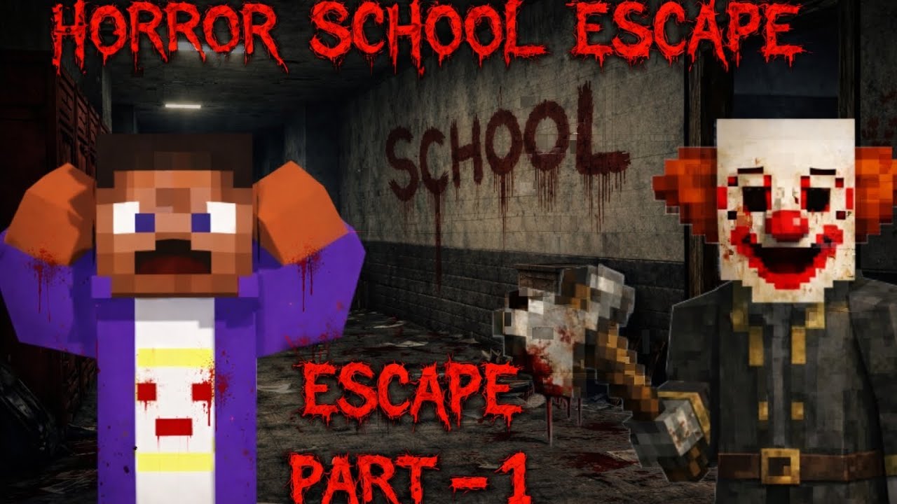 HORROR SCHOOL ESCAPE PART - 1