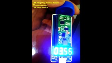 Winsensors USB Plug Play Alcohol Reader 2