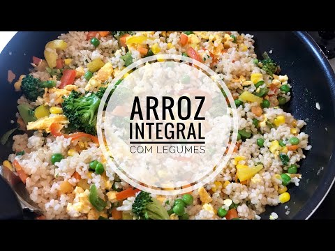 ARROZ INTEGRAL COM LEGUMES