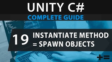 Learn to Code UNITY C# 19: How to Use The Instantiate Method, Spawn Objects When a Key is Pressed
