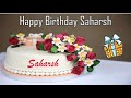 Happy birt.ay saharsh image wishes