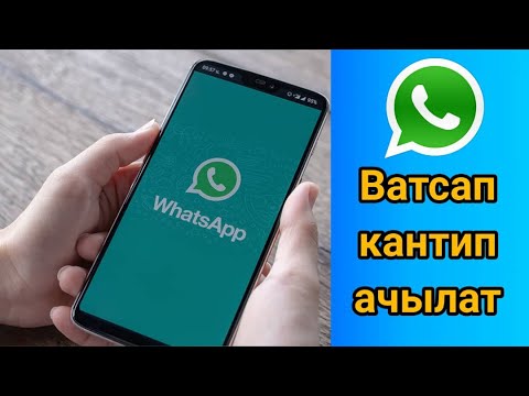 Video: WhatsApp чалуу маалымат колдонобу?