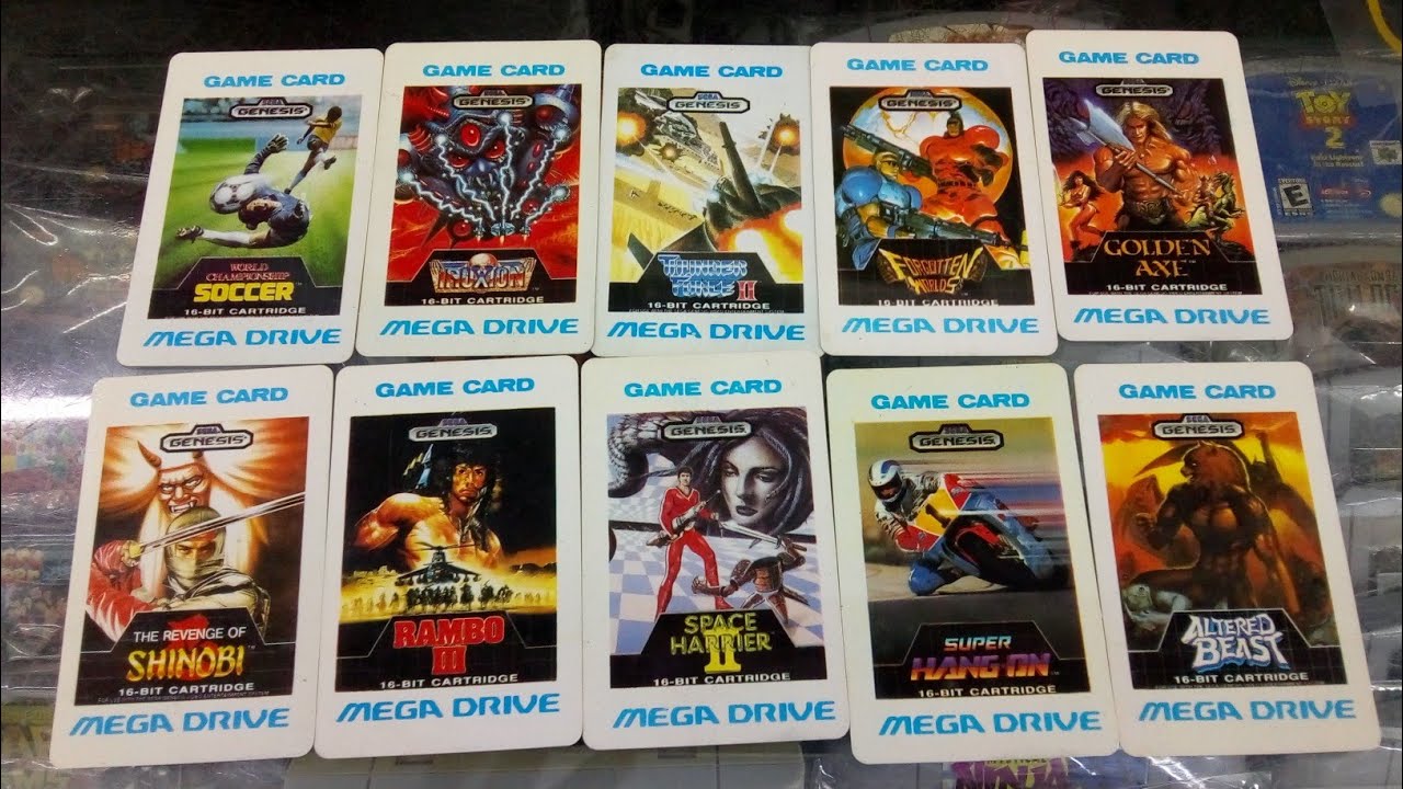 Card Game do Mega Drive !!! - YouTube