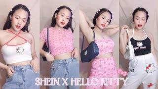 SHEIN X HELLO KITTY TRY-ON HAUL ♡