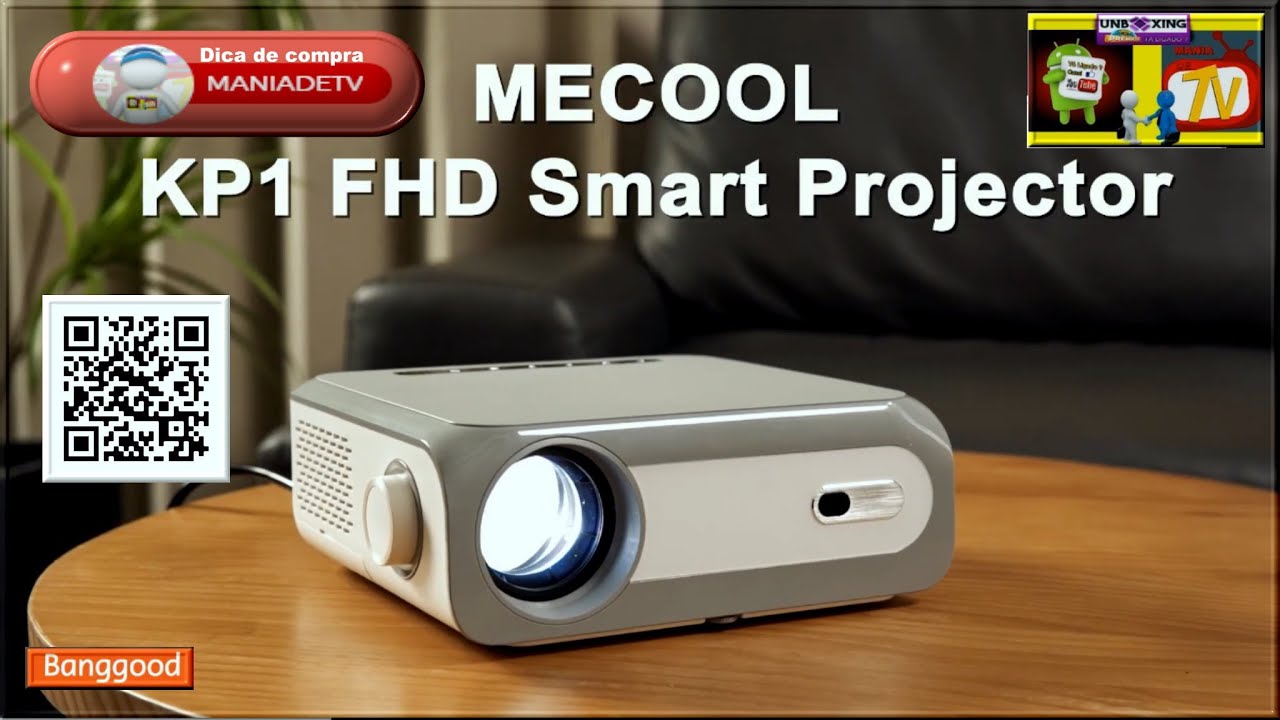 CONHEÇA: MECOOL KP1 Full HD Mini  Smart Projetor