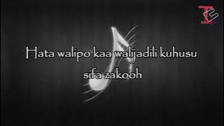 SALDAGA FT PIERRE SANATANA- BAKI ULIVYO LYRICS(SWAHILI)