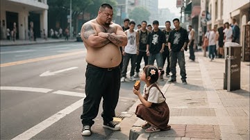 街頭惡霸攔路打劫吃地瓜的小女孩，殊不知她竟是萬裡挑一的武學天才！無意救下首富女總裁，從此人生逆襲！#少年至尊