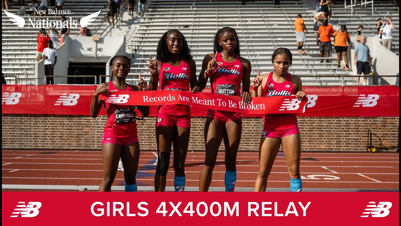 Girls 4x400m Relay - New Balance Nationals Outdoor 2025