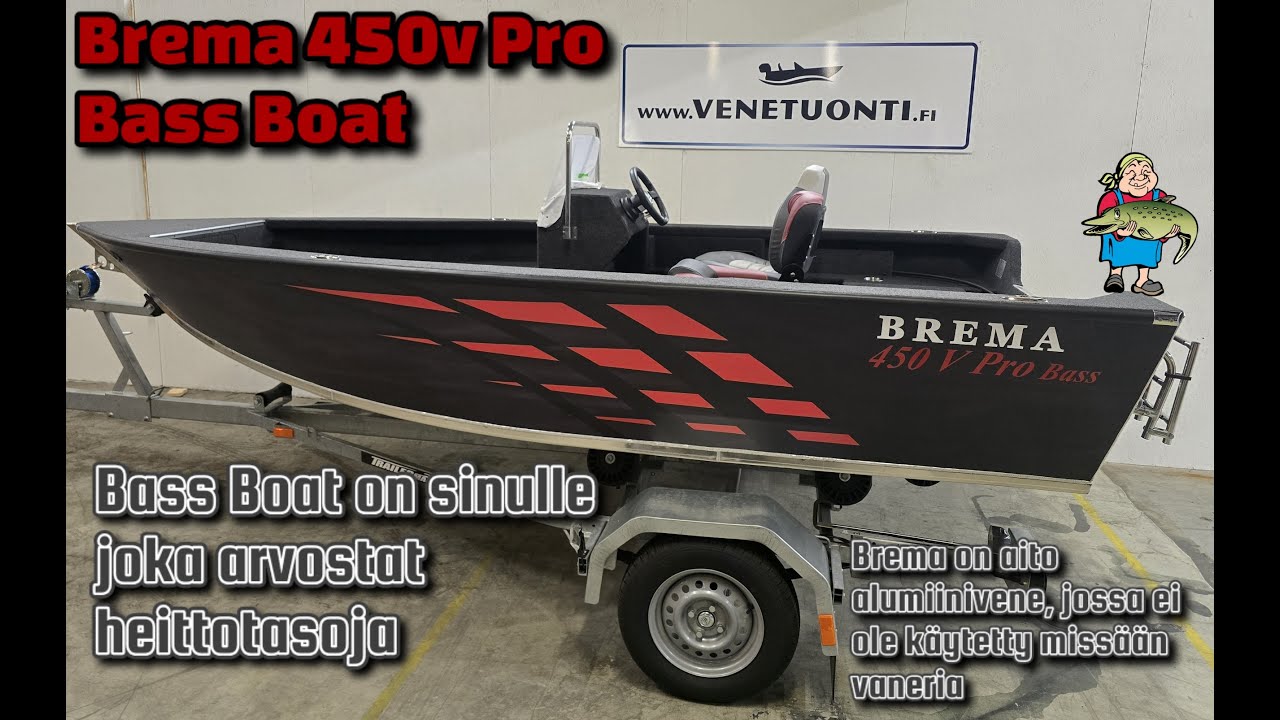 450v Pro Bass Boat | Vene esittely 2026