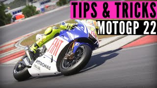 MotoGP 22 TIPS & TRICKS for beginners