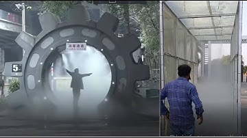 Sanitizing & Disinfectant tunnel