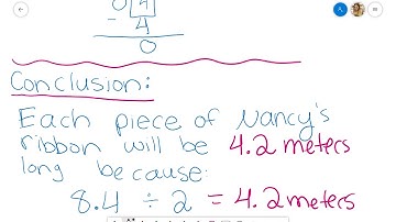 5th Grade Divide Decimals by Whole Numbers Chapter 6 Lesson 11: Mar 26, 2020