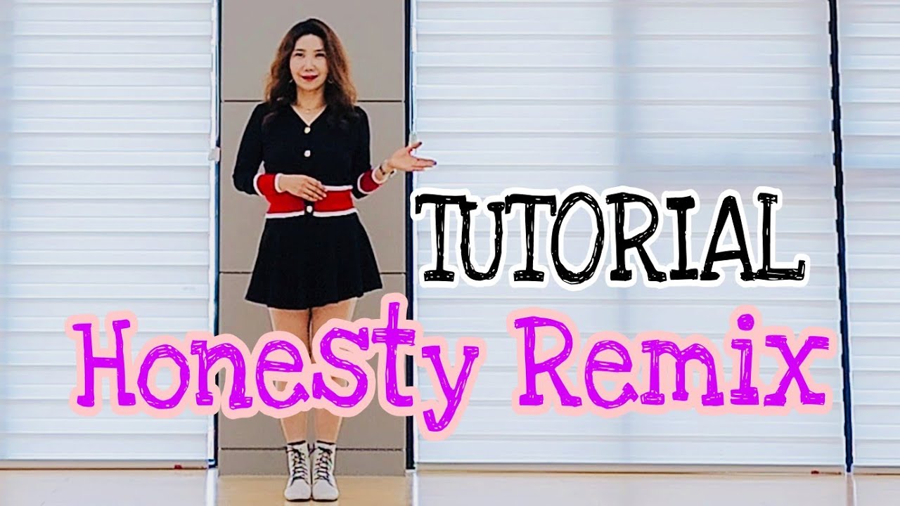 Honesty Remix Line Dance⭐️ TUTORIAL 스텝설명영상 - YouTube