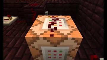 Minecraft: How to make a command/broadcast machine! :D