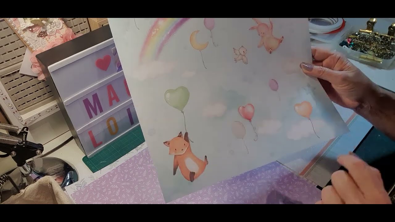 TUTO ALBUM MY TINY WORLD - PRÉSENTATION COLIS - YouTube