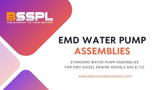 EMD Water Pump - Locomotive Spare Parts