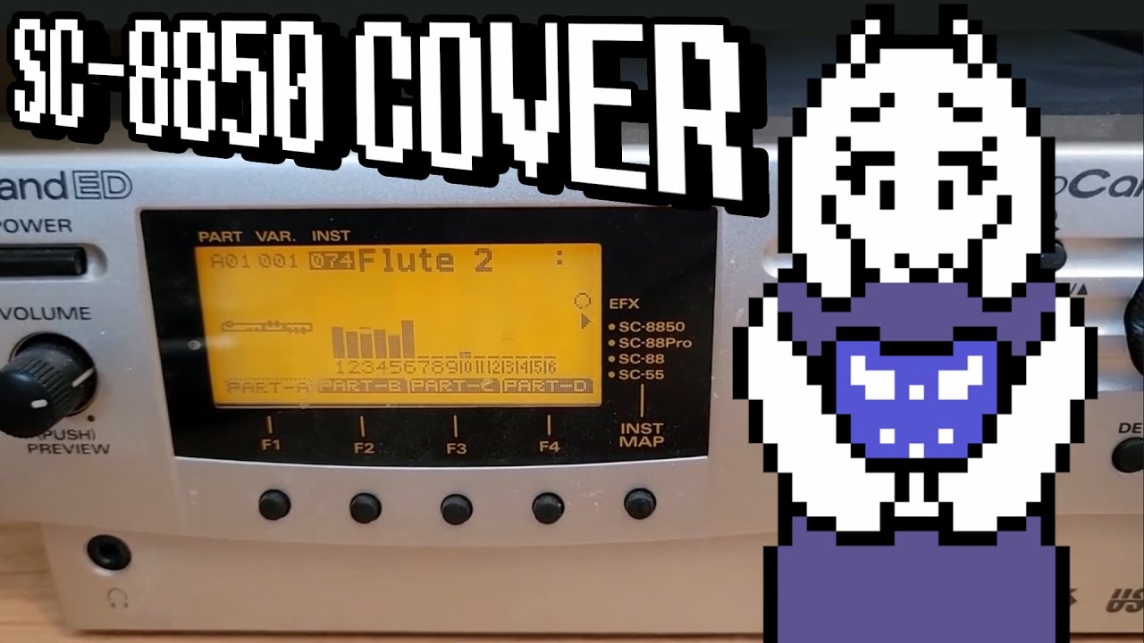 Fallen Down - UNDERTALE (SC-8850 Cover) - YouTube