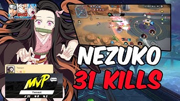 JUMP ASSEMBLE CLOSE BETA GAME REVIEW with NEZUKO 31 KILLS GAMEPLAY 🔥 ( NEW ANIME MOBA GAME )