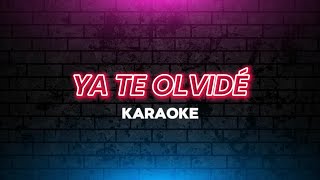 Ya Te Olvidé - Tony Rosado - Karaoke