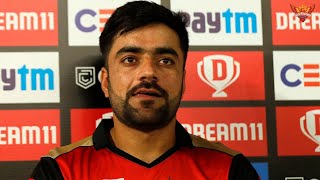 Post Match Press Con | Rashid Khan | #SRHvDC