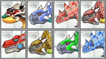Dino Robot Ankylosaurus Corps - Dinosaurs Robot Gameplay | SMG