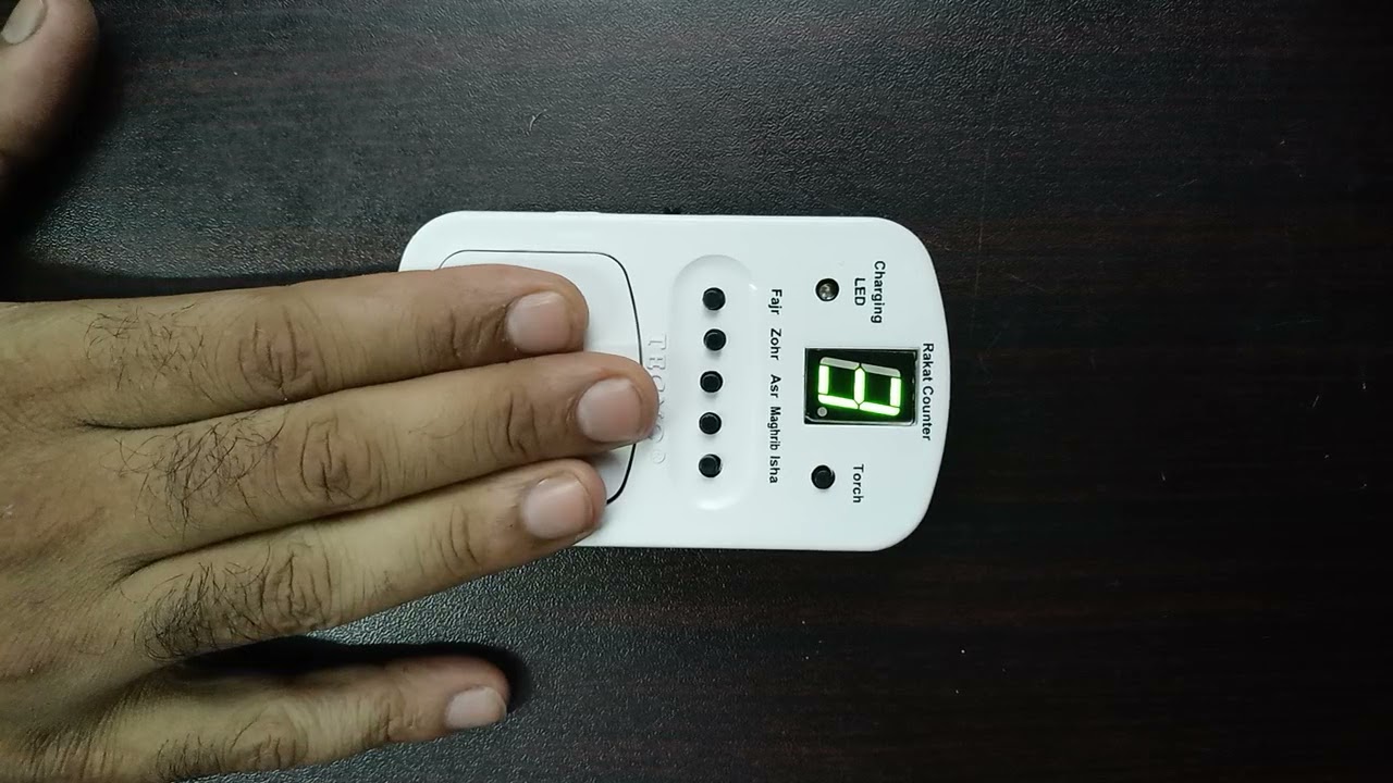 TECNO Prayer Rakat Counter(Digital)|portable Device |Rechargeable| Product of #TECNO