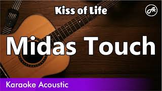Kiss of Life - Midas Touch (SLOW acoustic karaoke)