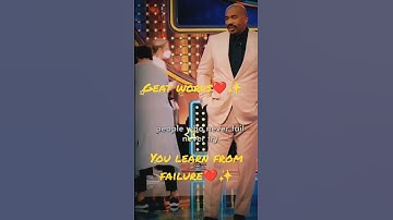 Steve harvey motivational speech ❤️ ✨ Failure ♥️✨