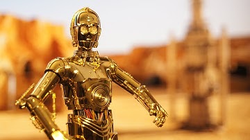 Bandai: Star Wars C-3PO 1/12 Scale Model Kit Review (SHINIEST FIGURE EVER!)