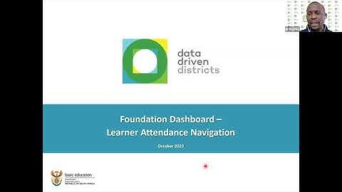 DDD Foundation Dashboard Learner Attendance Webinar