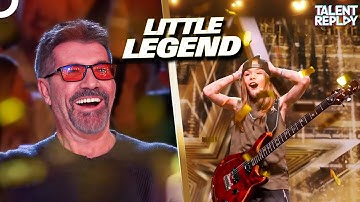 The 11-Year-Old Guitarist Who Got TWO Golden Buzzers! | Britain