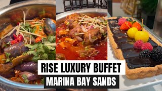 Rise Restaurant Luxury Lunch Buffet | Marina Bay Sands Singapore