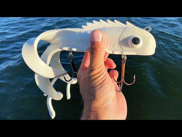 How to Make a wooden striper/musky glide bait. #fishinglures #striper  #musky 