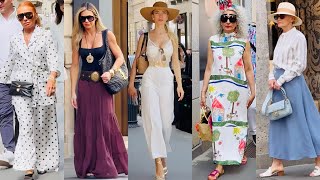 Milan in Bloom 🇮🇹: High-End Summer Fashion Trends for a 30°C Italian June 2025☀️🕶️👛👗🔥