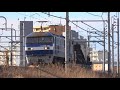 2026.1.11配給列車特大シキ×2本(武蔵野線)【牽引機EF210】
