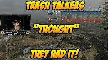Trash Talkers "Thought" They Had It! | Cod MW