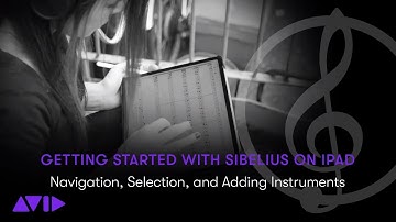 Sibelius for Mobile on iPad: Navigation, Selection, and Adding Instruments