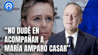 Ciro se solidariza con María Amparo Casar: “Usted está por destruir personas”