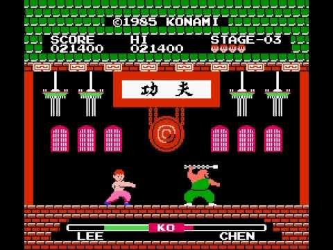 『イー・アル・カンフー』 (Yie Ar Kung-Fu) ●コナミ　1985年 イー・アル・カンフー Yie Ar Kung-Fu [AC] 1985 コナミ