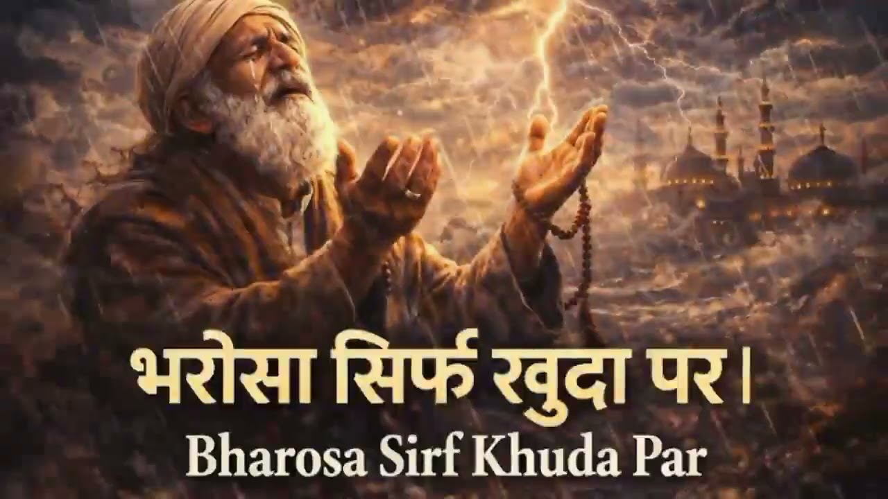 Bharosa Sirf Khuda Par | Dard Bhari Sufiyana Qawwali 2026 | Budhe Fakir Ki Heart Touching Awaz