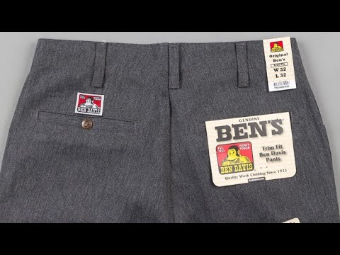Ben Davis Trim Fit Review Charcoal Heather - YouTube