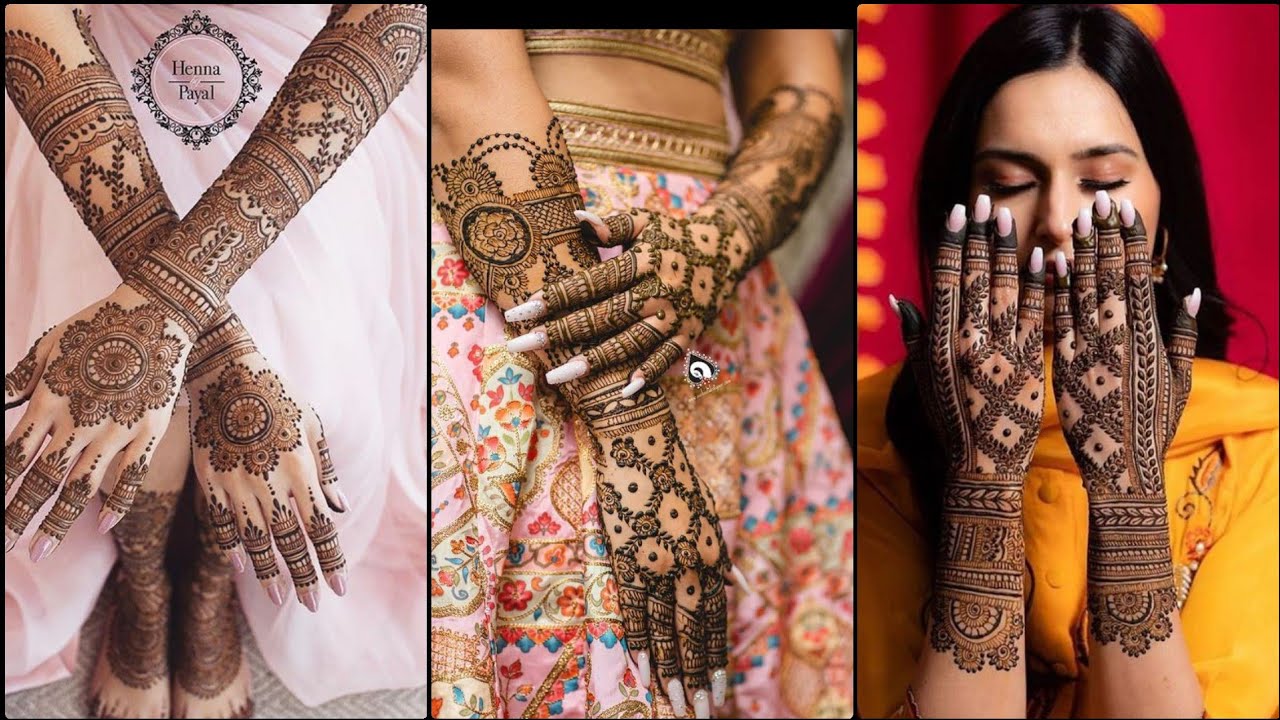 Latest and stylish mehndi design | Elegant Eid mahndi design ideas ...