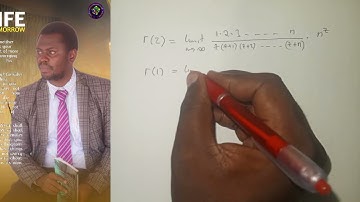 Gamma of 1 by infinite limit definition