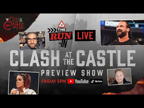 Wwe clash at the castle preview show | drew mcintyre vs roman reigns | the run-in